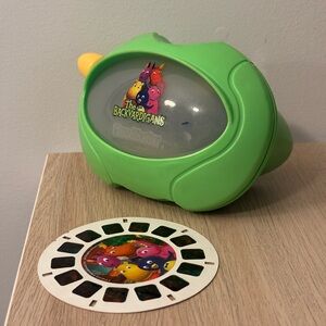 1998 Backyardigans Green ViewMaster Toy with 1 Reel